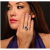 Image 3 : 14KT Yellow Gold 2.20 ctw Tanzanite and Diamond Ring