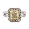 Image 1 : 18KT White Gold 2.75tcw Diamond Ring