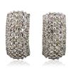 Image 1 : 14KT White Gold 2.90 ctw Diamond Earrings