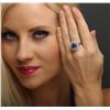 Image 5 : 14KT Two-Tone Gold 2.63 ctw Tanzanite and Diamond Ring