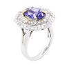 Image 6 : 14KT Two-Tone Gold 2.63 ctw Tanzanite and Diamond Ring