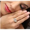 Image 1 : 14KT Two-Tone Gold 1.00 ctw Diamond Ring