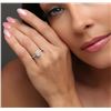 Image 5 : 14KT White Gold 0.61 ctw Diamond Ring