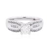 Image 1 : Silver 0.75 ctw Diamond Ring
