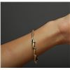Image 5 : 14KT Yellow Gold 0.20 ctw Diamond Bracelet