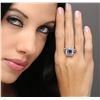Image 4 : 14KT White Gold 2.43 ctw Tanzanite and Diamond Ring