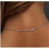 Image 6 : 14KT White Gold 2.10 ctw Diamond Pendant With Chain