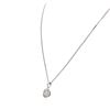 Image 6 : 14KT White Gold 1.02 ctw Diamond Pendant With Chain