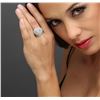 Image 2 : 14KT White Gold 1.80 ctw Diamond Ring