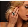 Image 5 : 14KT Yellow Gold 2.77 ctw Emerald and Diamond Ring