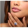 Image 5 : 14KT White Gold 3.89 ctw Tanzanite and Diamond Ring