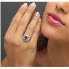 Image 2 : 14KT Yellow Gold 2.28 ctw Tanzanite and Diamond Ring