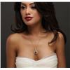 Image 1 : 14KT Yellow Gold 4.19 ctw Tanzanite and Diamond Pendant with Chain