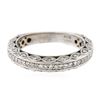 Image 3 : 18KT White Gold 0.60 ctw Diamond Ring