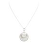 Image 3 : 14KT White Gold 1.63 ctw Diamond Pendant With Chain