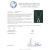 Image 7 : 14KT White Gold 22.75 ctw Emerald and Diamond Pendant with Chain