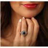 Image 5 : 14KT White Gold 5.25 ctw Black Diamond Ring