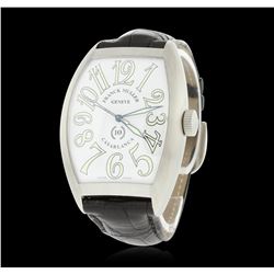 Franck Muller Casablanca Stainless Steel Wristwatch