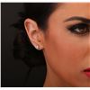 Image 3 : 14KT White Gold 2.07 ctw Diamond Earrings