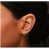 Image 4 : 14KT White Gold 2.07 ctw Diamond Earrings
