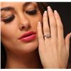 Image 4 : 14KT White Gold 1.05 ctw SI1/Light Yellow Diamond Ring