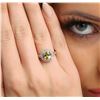Image 2 : 14KT White Gold GIA Certified 2.47 ctw Sapphire and Diamond Ring