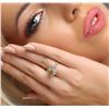 Image 5 : 14KT White Gold GIA Certified 2.47 ctw Sapphire and Diamond Ring