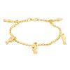 Image 3 : 22KT Yellow Gold Charm Bracelet