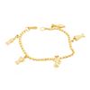 Image 4 : 22KT Yellow Gold Charm Bracelet