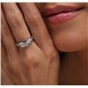 Image 1 : 14KT White Gold 0.31 ctw Diamond Ring