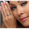 Image 2 : 14KT White Gold 0.31 ctw Diamond Ring