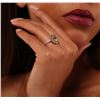 Image 5 : 14KT Two-Tone Gold 1.17 ctw Citrine and Diamond Ring