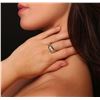 Image 2 : 14KT Yellow Gold 0.88 ctw Princess Cut Diamond Ring