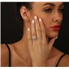 Image 3 : 18KT White Gold 2.20 ctw Diamond Ring