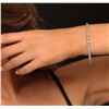 Image 2 : 14KT White Gold 8.02 ctw Diamond Bracelet