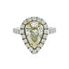 Image 1 : 14KT White Gold 3.07 ctw I-1/L Diamond Ring