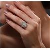 Image 3 : 14KT White Gold 3.07 ctw I-1/L Diamond Ring