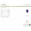 Image 10 : 14KT White Gold GIA Certified 23.12 ctw Tanzanite and Diamond Pendant With Chain
