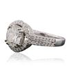 Image 2 : 18KT White Gold 2.52 ctw Diamond Ring