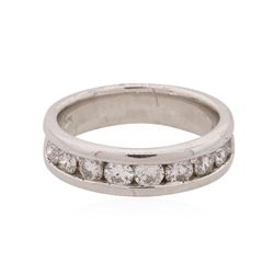 Platinum 0.98 ctw Diamond Ring