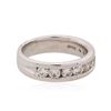Image 2 : Platinum 0.98 ctw Diamond Ring