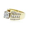 Image 2 : 14KT Yellow Gold 3.38 ctw Diamond Ring