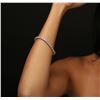 Image 1 : 14KT White Gold 6.85 ctw Diamond Bracelet