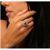 Image 1 : 18KT Two-Tone Gold 2.28 ctw Tanzanite and Diamond Ring