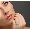 Image 3 : 14KT White Gold 1.19 ctw Diamond Ring