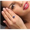 Image 5 : 14KT White Gold 2.53 ctw Tanzanite and Diamond Ring