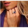 Image 4 : 14KT Two-Tone Gold 3.47 ctw Tanzanite and Diamond Ring