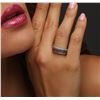 Image 5 : 14KT White Gold 1.40 ctw Brown Diamond Ring
