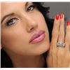 Image 2 : 14KT White Gold 1.26 ctw Diamond Ring