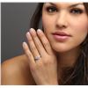 Image 5 : 14KT White Gold 0.87 ctw Diamond Ring